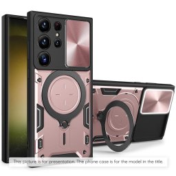 Husa Husa pentru Samsung Galaxy S25 FE - Techsuit CamGuard Pro - Rose Gold
