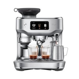 Espressor Espressor cu Rasnita Oracle Dual Boiler SES995BSS, 2400W, 9 Bar, 2.5L, Auto-Tamper, Auto Milk, Inox