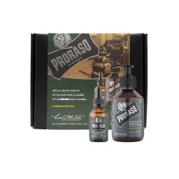 Proraso Cypress And Vetiver Metal Box Beard Care 200 ml + 100 ml + 30 ml