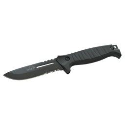 Cutit outdoor Cattara Warrior 22.5cm teaca tactica cu prindere curea - TT13221