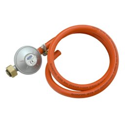 Set regulator de gaz 30mbar cu furtun 0.9m Cattara EN16129 - TT13606