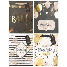 Set 4 pungi hartie18x23(h)x10cm 210 gsm. PART012
