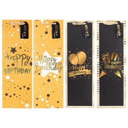 Set 4 pungi hartie 12x36(h)x9cm 210 gsm. PART015