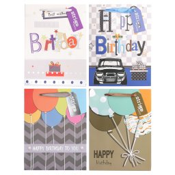 Set 4 pungi hartie 18x23(h)x10cm 210 gsm. PART001