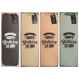 Set 4 pungi hartie 12x36(h)x9cm 210 gsm. PART004