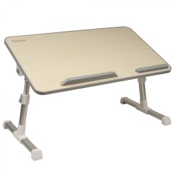 MASUTA SPACER notebook 17, 52x30x1.2cm, inaltime reglabila 24-32cm, inclinare ajustabila pana la 30grade, stopper laptop, armrest/opritor mouse silicon crem, SPNS-TABLE