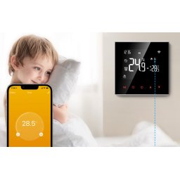 Termostat inteligent de incalzire pentru centrala Avatto ZWT100 3A Zigbee Tuya