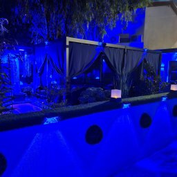 Lampa Solara LED RGB BT90-3 pentru Exterior - 6 Moduri Iluminare, Schimbare Culori din Buton, Incarcare Solara Automata, engros