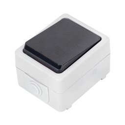 Aigostar - Întrerupător cu un singur buton IP54