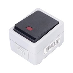 Aigostar - Întrerupător cu un singur buton IP54