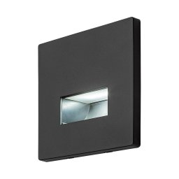 Rabalux 77195 - Aplica LED pentru scară LUNCA LED/1W/230V 3000/4500/6500K negru