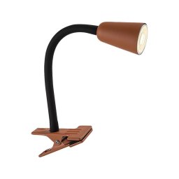 Rabalux 74090 - Lampă de birou cu clemă ALDO 1xGU10/7W/230V portocalie
