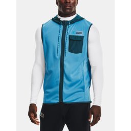 Under Armour Vest UA AF STORM HOODED VEST-BLU - Mens