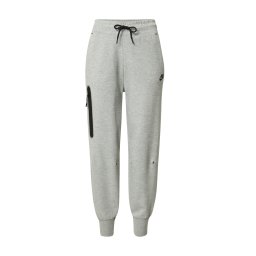 Nike Sportswear Pantaloni 'Tech Fleece' gri amestecat / negru