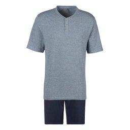 s.Oliver Pijama scurtă albastru marin / albastru deschis