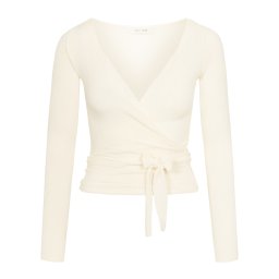 Gai+Lisva Tricou 'Anne' alb murdar