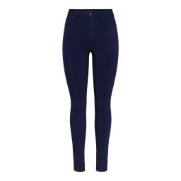 PIECES Jeggings albastru marin