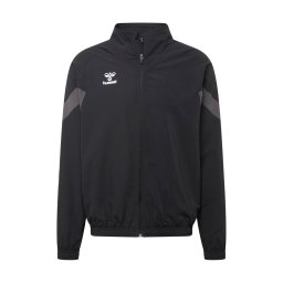 Hummel Geacă sport 'Travel' gri / negru / alb
