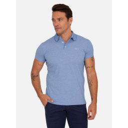Jacey Quinn Tricou 'Interlok' albastru / albastru deschis