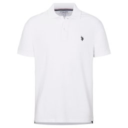 U.S. POLO ASSN. Cămașă 'UMALFRED' negru / alb