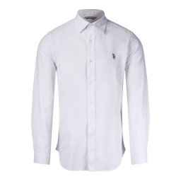 U.S. POLO ASSN. Cămașă 'UMBOLT' alb