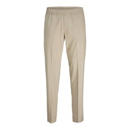 JACK & JONES Pantaloni cu dungă 'JPSTKane Edwin' alb kitt