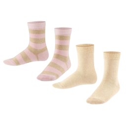 FALKE Șosete bej / roz