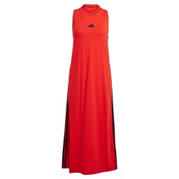 ADIDAS SPORTSWEAR Rochie sport 'Essentials' roșu intens / negru