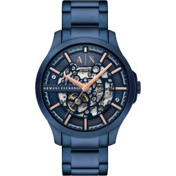 ARMANI EXCHANGE Ceas analogic albastru gențiană / corai