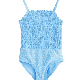 Next Costum de baie întreg albastru / alb