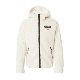 NAPAPIJRI Jachetă fleece 'Tynik' bej deschis / albastru închis / roșu cireș