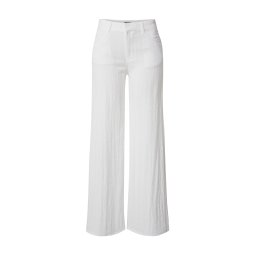WEEKDAY Pantaloni 'Sander' alb