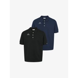 KAPPA Tricou 'KMLogo Maltaxita' albastru marin / negru / alb