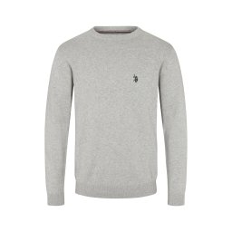U.S. POLO ASSN. Pulover 'UMAdair' gri amestecat