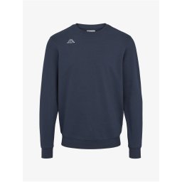 KAPPA Pulover 'KMLogo' albastru marin / alb