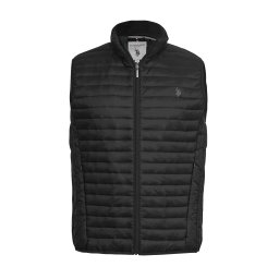 U.S. POLO ASSN. Vestă 'UMMaks' gri / negru