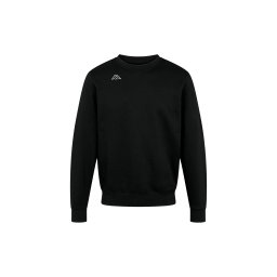 KAPPA Pulover 'KMLogo Trullo' negru / alb