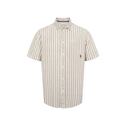 U.S. POLO ASSN. Cămașă 'UMMarli' bej / alb