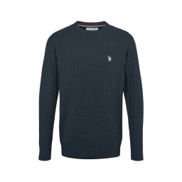 U.S. POLO ASSN. Pulover 'UMMads' albastru închis