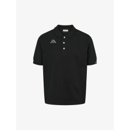 KAPPA Tricou 'KMLogo Maltaxita' negru