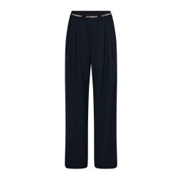 co'couture Pantaloni 'Amina' bleumarin / negru / alb