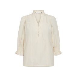 co'couture Bluză 'Aila' alb lână