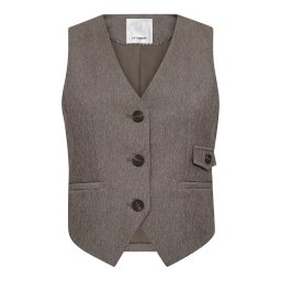 co'couture Vestă ' Nana' gri