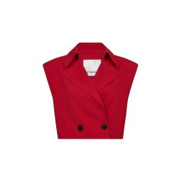 co'couture Vestă 'CadeauCC' roșu