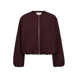 co'couture Geacă de primăvară-toamnă 'Luna' roșu vin