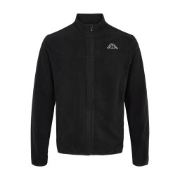 KAPPA Jachetă fleece funcțională 'KMLogo Saurion' negru