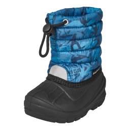 PLAYSHOES Bocanci de zăpadă 'Wintersportler' albastru marin / negru