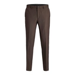 JACK & JONES Pantaloni cu dungă 'JPRSOLARIS' maro închis