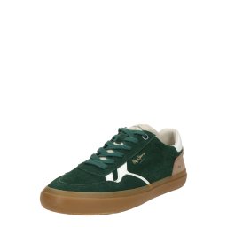 Pepe Jeans Sneaker low 'TRAVIS FREE' maro / verde închis / alb