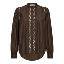 co'couture Bluză 'Aila' maro